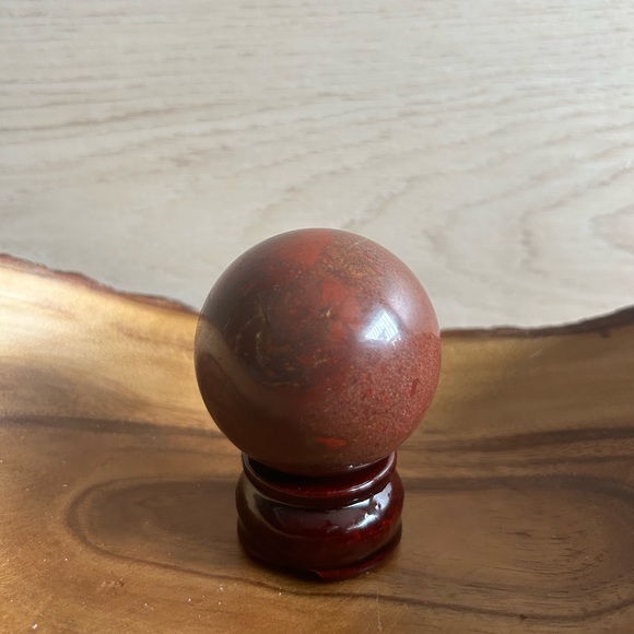 Red Jasper Sphere 55” - Picture 6 of 7